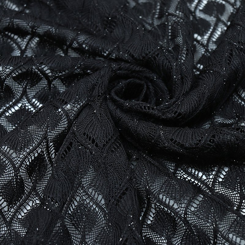 Lace Fabric Dress Geometric Polyester for Women's Wear Wholesale Suppl 4